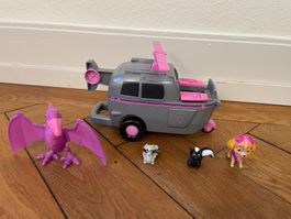 Paw Patrol Helikopter mit Sky, Drache, Stinktier & Waschbär