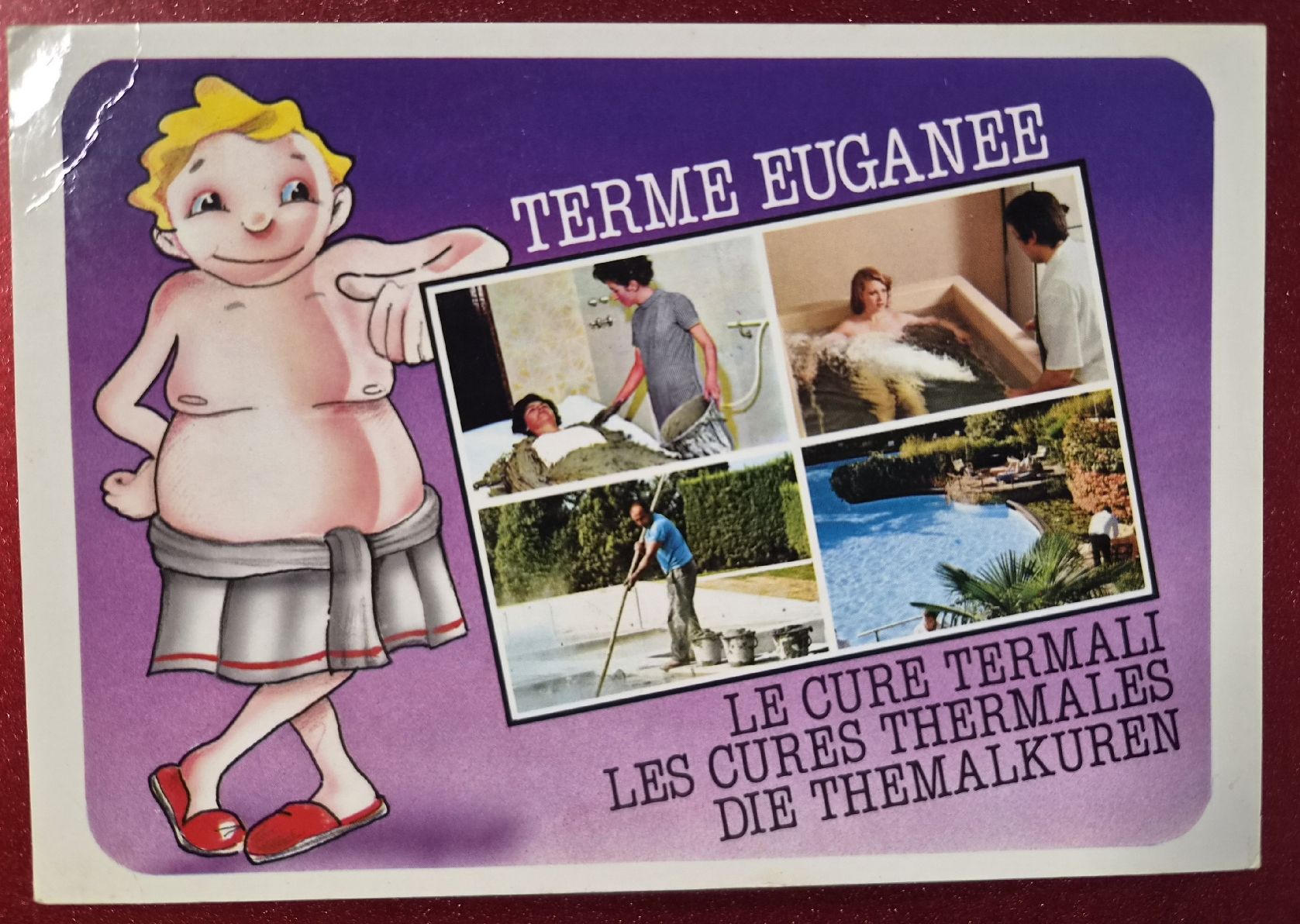 Cartoline postali: Terme Euganee Italien 1989 – Usato da Melchnau venduto da Arthurius