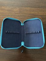 Ergobag Federmäppchen blau schwarz gebrauchter Zustand