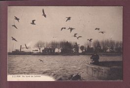 LAUSANNE - Au bord du Léman - 1914