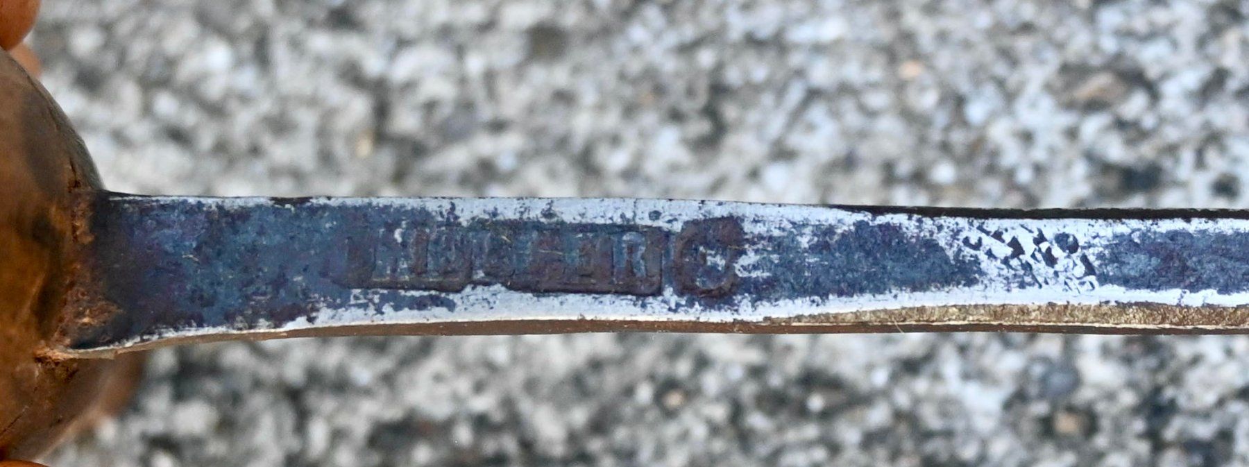 Tutti gli attrezzi: Antiker kleiner Handbohrer punziert HELLER – Usato da Pfaffhausen venduto da mono_rec 2