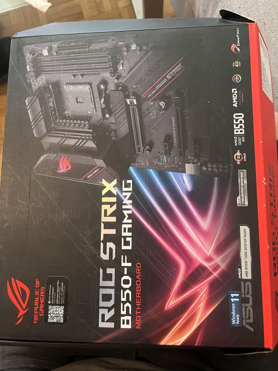 Asus Schede madri: Asus Rog Strix B550-f Gaming – Difettoso da Savièse venduto da Rafaelzmbx 1