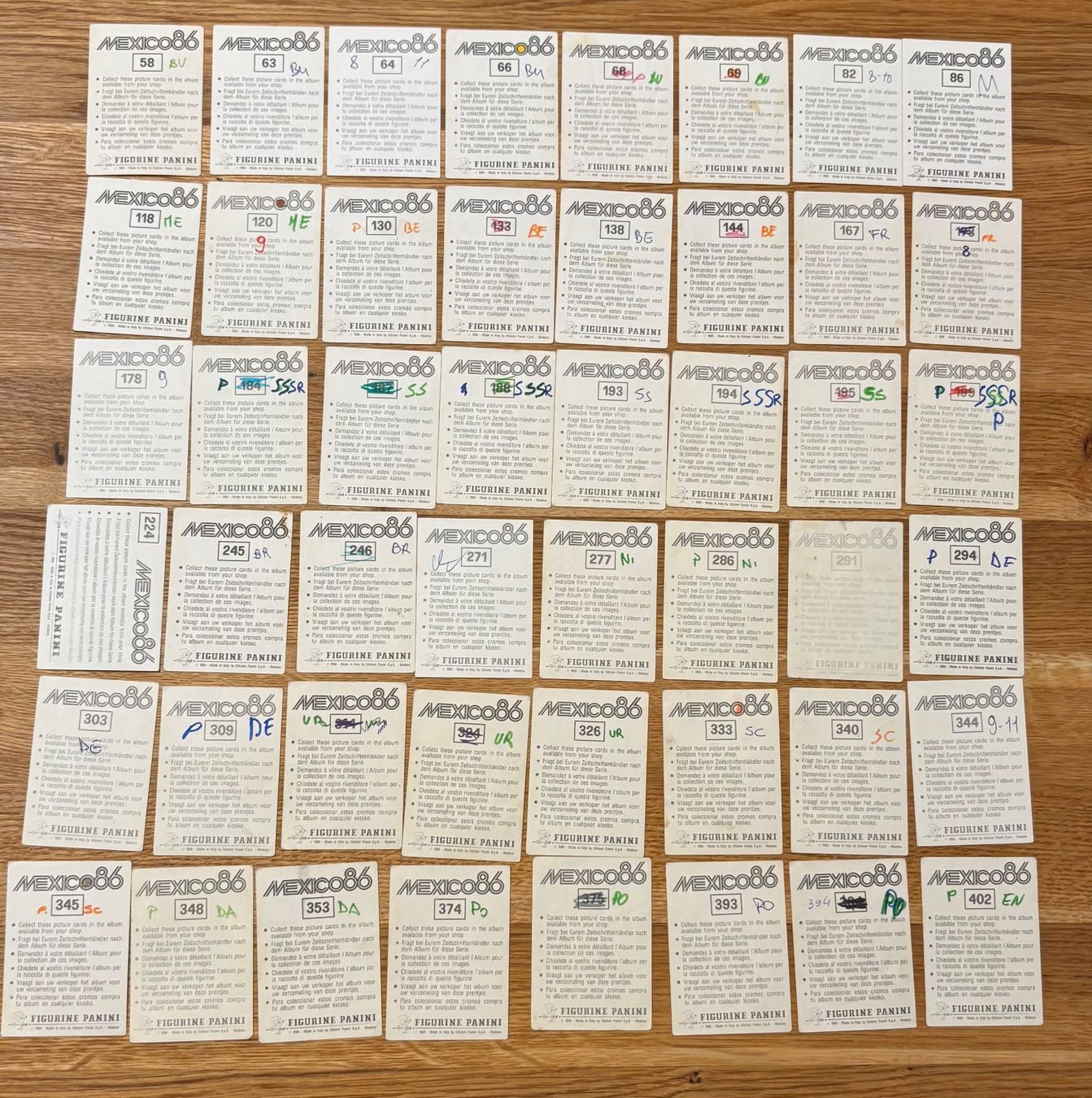 Panini Sammelbilder & Trading cards: Panini Mexico 86 – Gebraucht aus Emmenbrücke von Zastava1300 1