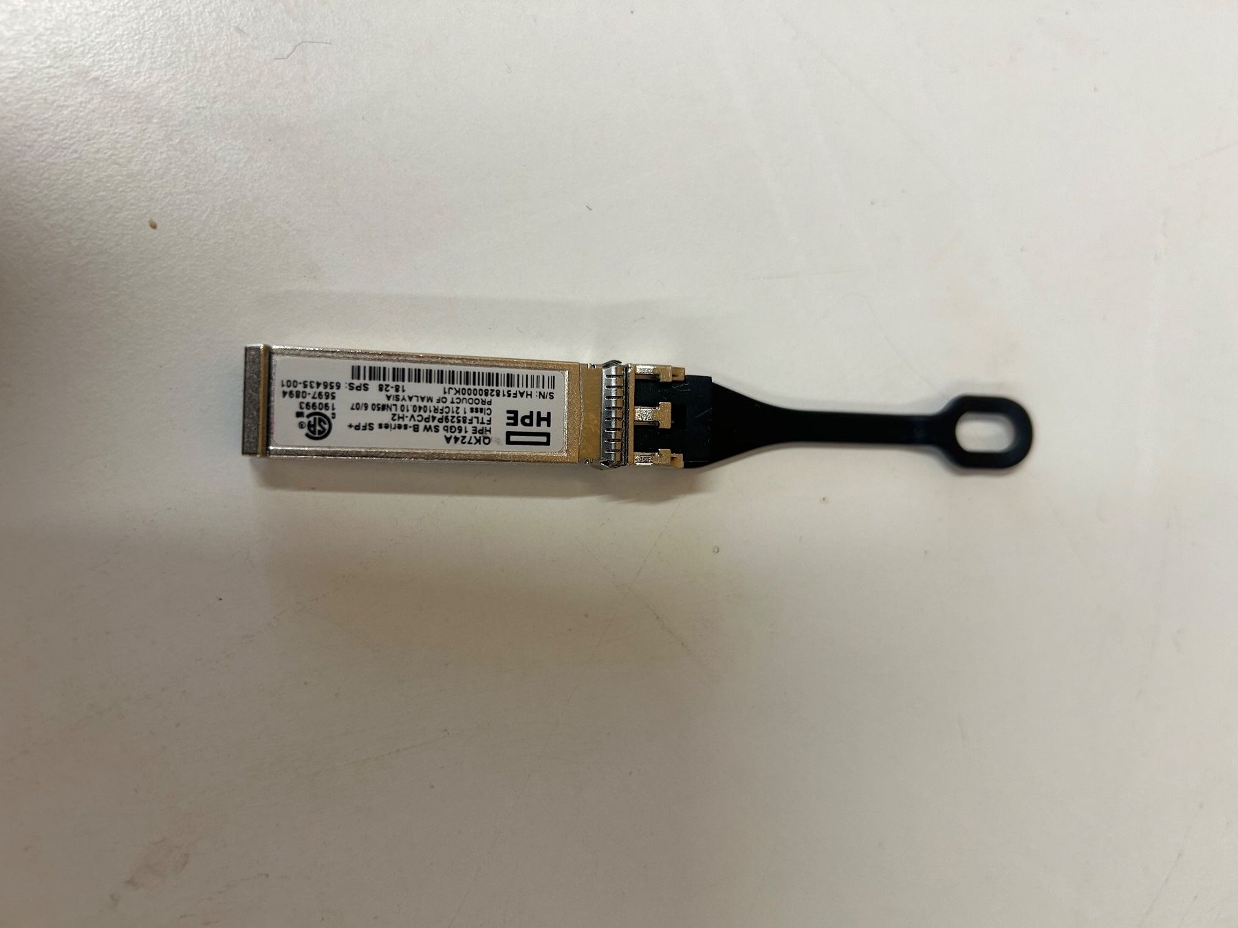 Cartoline: HPE SFP+ 16GB Transceiver - Modul – Usato da Schupfart venduto da philippb06