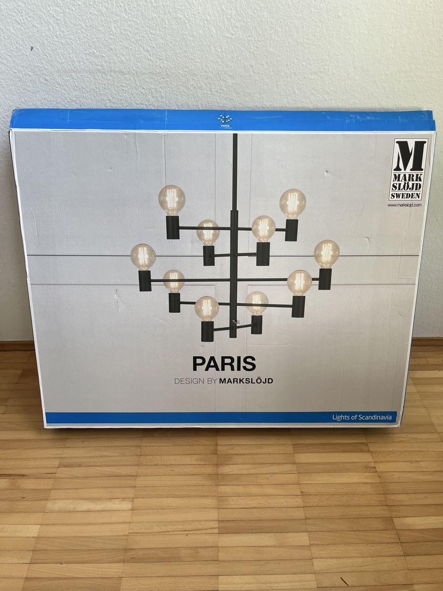 Lampadari & plafoniere: Modern Hängelampe schwarz – Usato da Münchenstein venduto da tai_s2cw 2