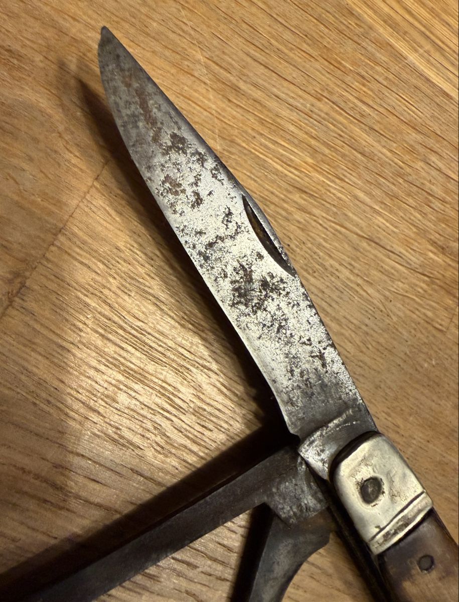 Taschenmesser: Antikes Sackmesser Bauernmesser Aderlass Messer – Gebraucht aus Goldach von Messerguru 2