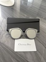 Christian Dior sunglasses silver mirror lenses
