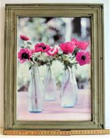 Bild mit Blumen (Flaschen)