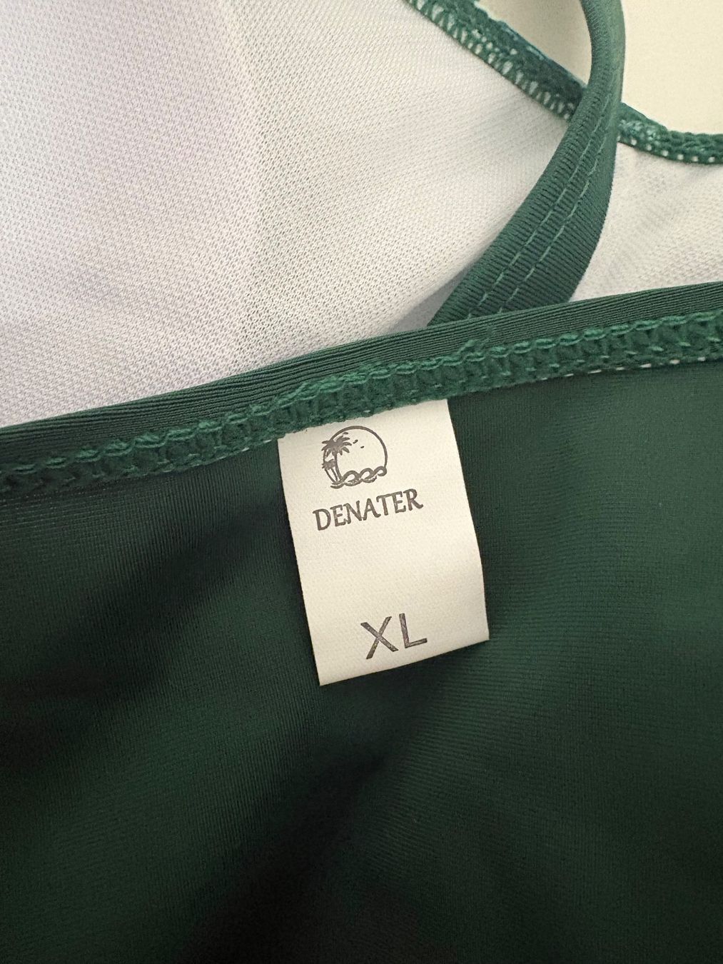 Costumi da bagno & Bikini: Badekleid Grösse XL Gruen gemustert – Nuovo (secondo la descrizione) da St.Gallen venduto da Bigdisch 3