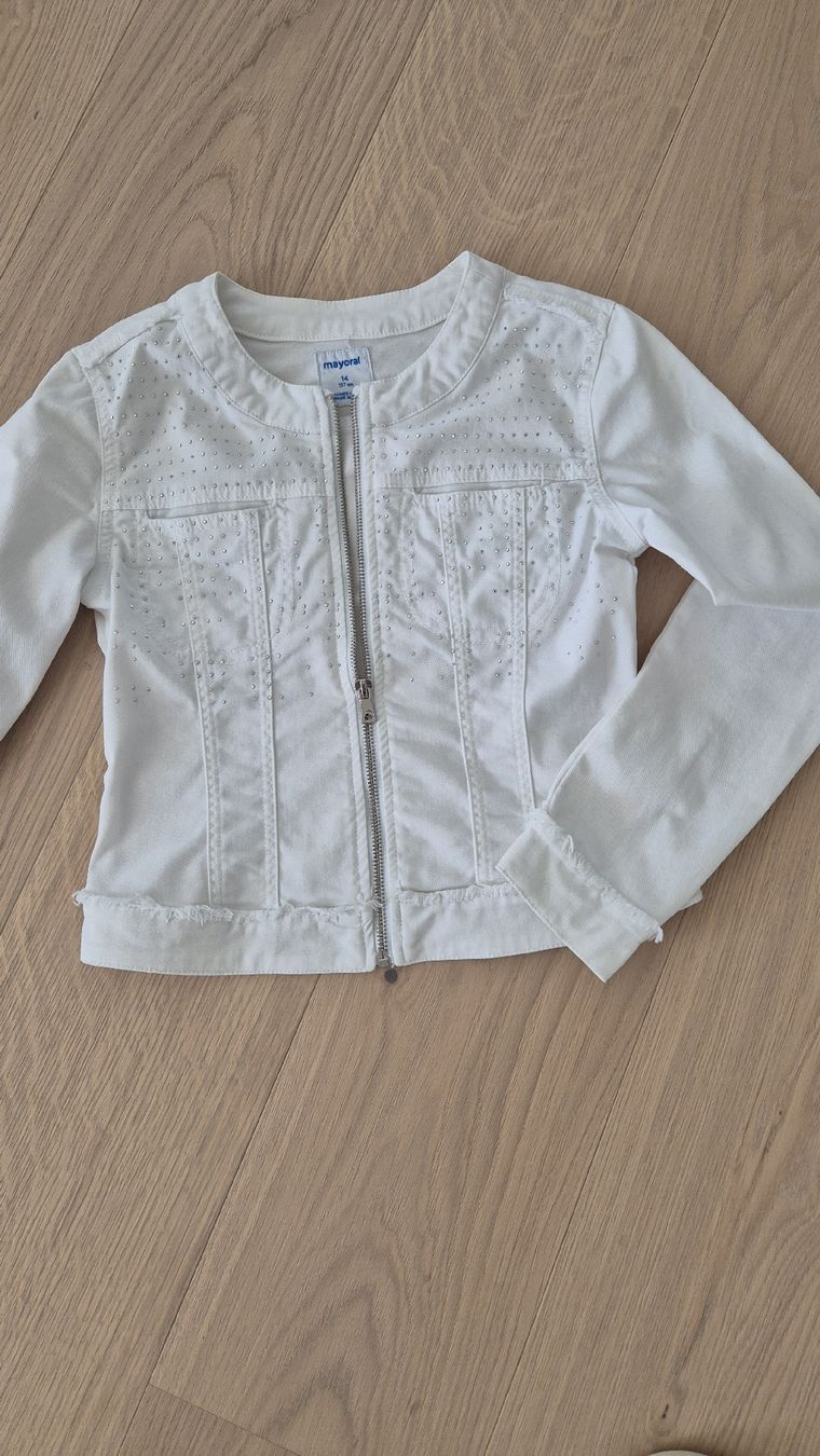 Mayoral Giacche & Cappotti: Jeansjacke Mädchen Mayoral – Usato da Wittenbach venduto da Pirufa