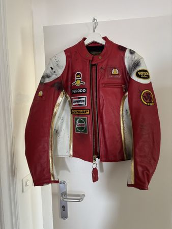 Vanson leathers USA lederjacke / töffjacke gr 42