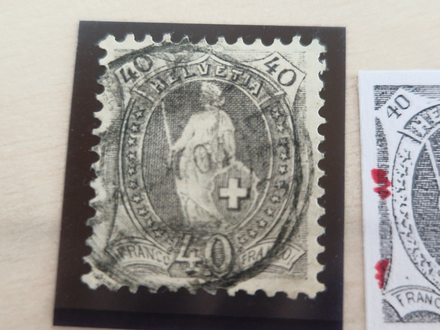 Tutti i francobolli: Stehende 69Ea.2.41/II / 3.03/II, ab 1.- – Usato da Burgdorf venduto da Glossy01 1
