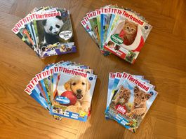 Tierfreund Sammlung - 38 Hefte von 03/2013 bis 04/2016