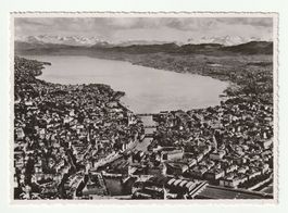 AK Zürich Luftaufnahme 1941