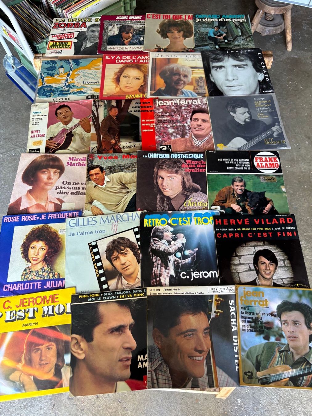 Dischi in vinile: vinyles 45 tours – Usato da chatonnaye venduto da lebizu 5