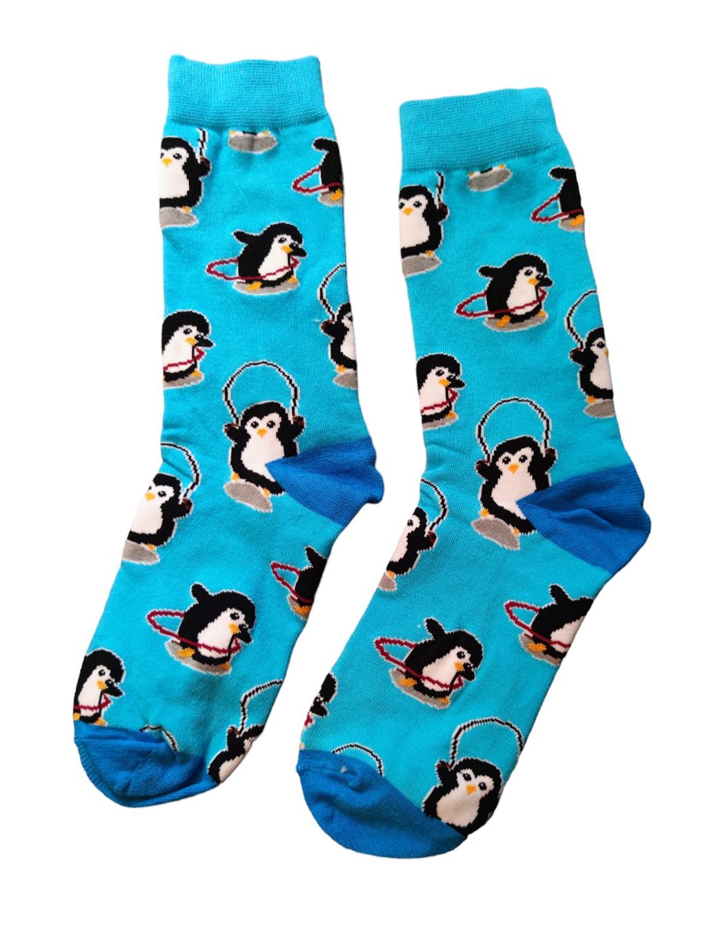 Socken: Socken Pinguine / Penguins / Sport / Springseil – Neu und originalverpackt aus Zürich von amysmith 1