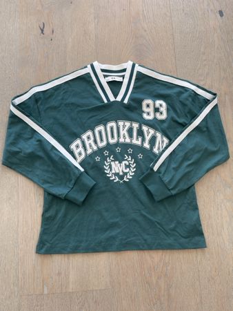 C&A Longsleeve Shirt Brooklyn Grün Gr. 146 Top Zustand!