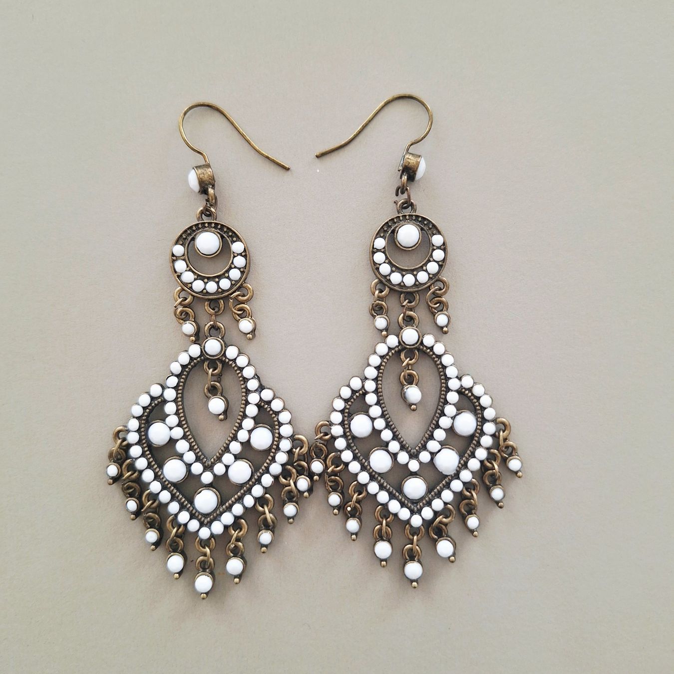 Orecchini pendenti & Orecchini a lobo: Ohrringe - Ethno Stil - orientalisch - silber - Modeschmuck – Nuovo (secondo la descrizione) da Basel venduto da Kunterbunt12