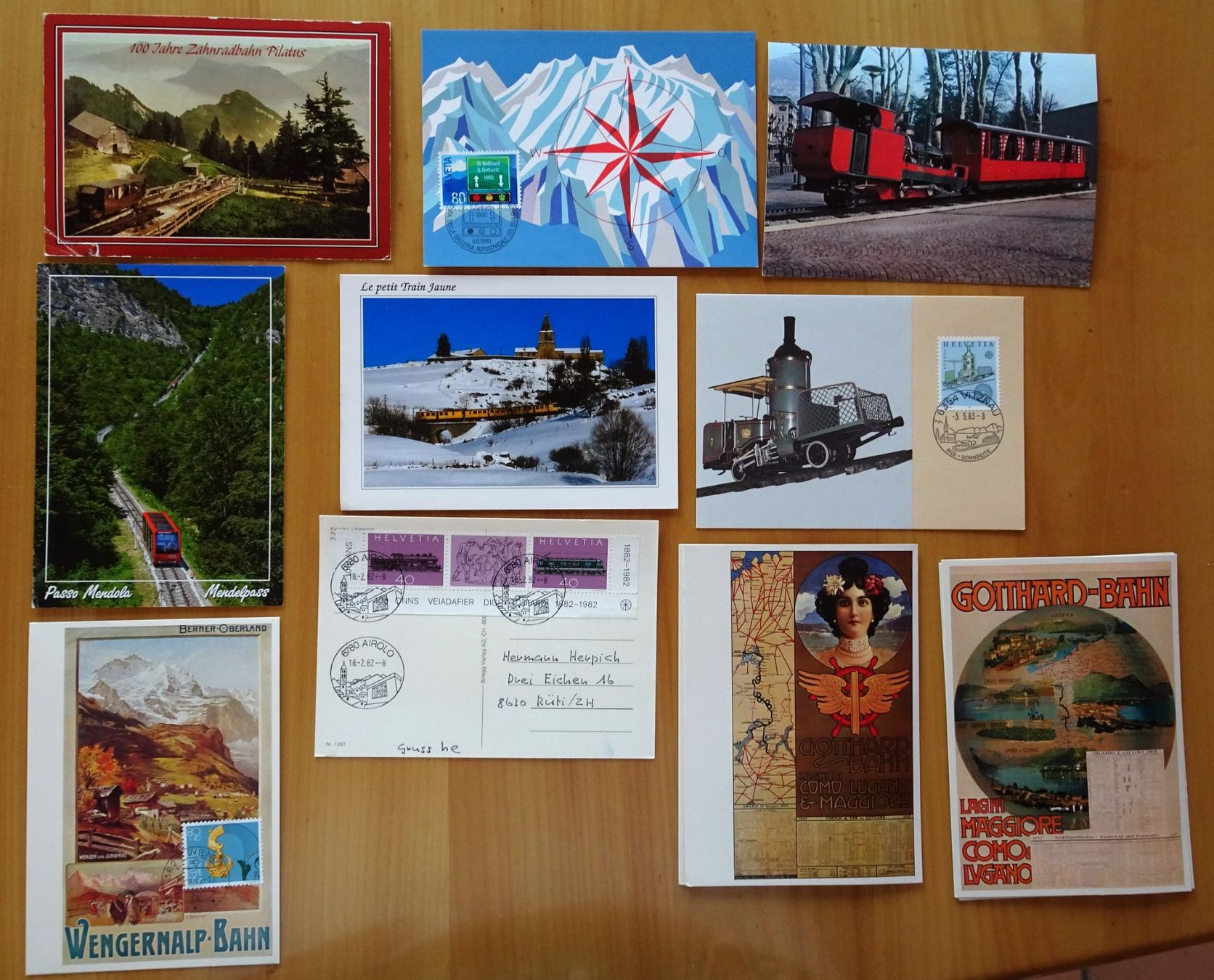 Tutti i francobolli: Briefmarken / Belege Eisenbahn – Usato da Feldbrunnen venduto da MarcusSO 3