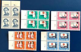 1963 - Pro Patria Viererblock- Postfrisch**