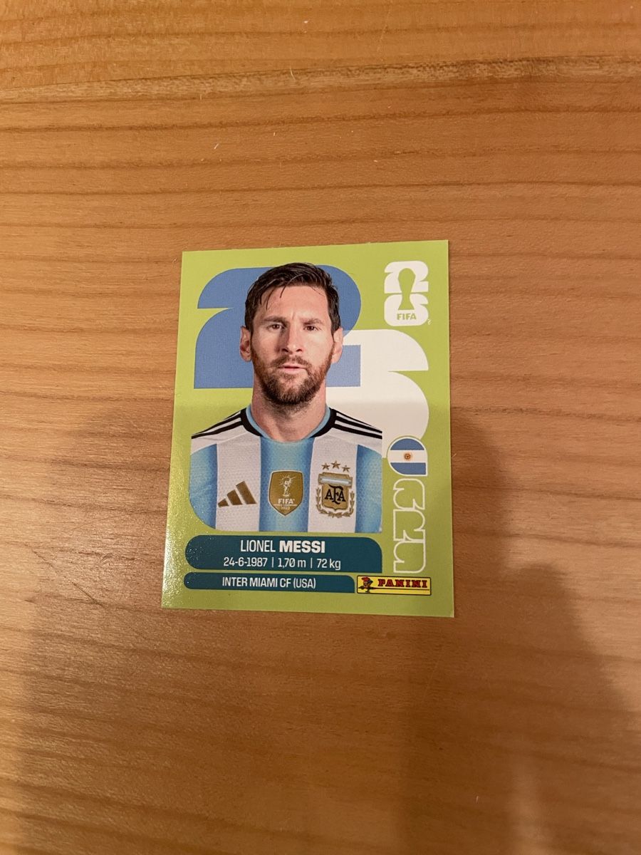 Panini Cartes à collectionner: Panini Bild Messi – Neuf (Voir description) à Bichwil par Ganna