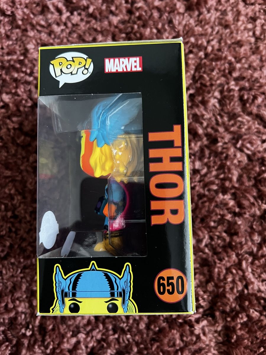 Funko Statuette: Thor Funko Pop Marvel #650 Thor Blacklight Special Edition – Usato da Gockhausen venduto da MariusWeber 1