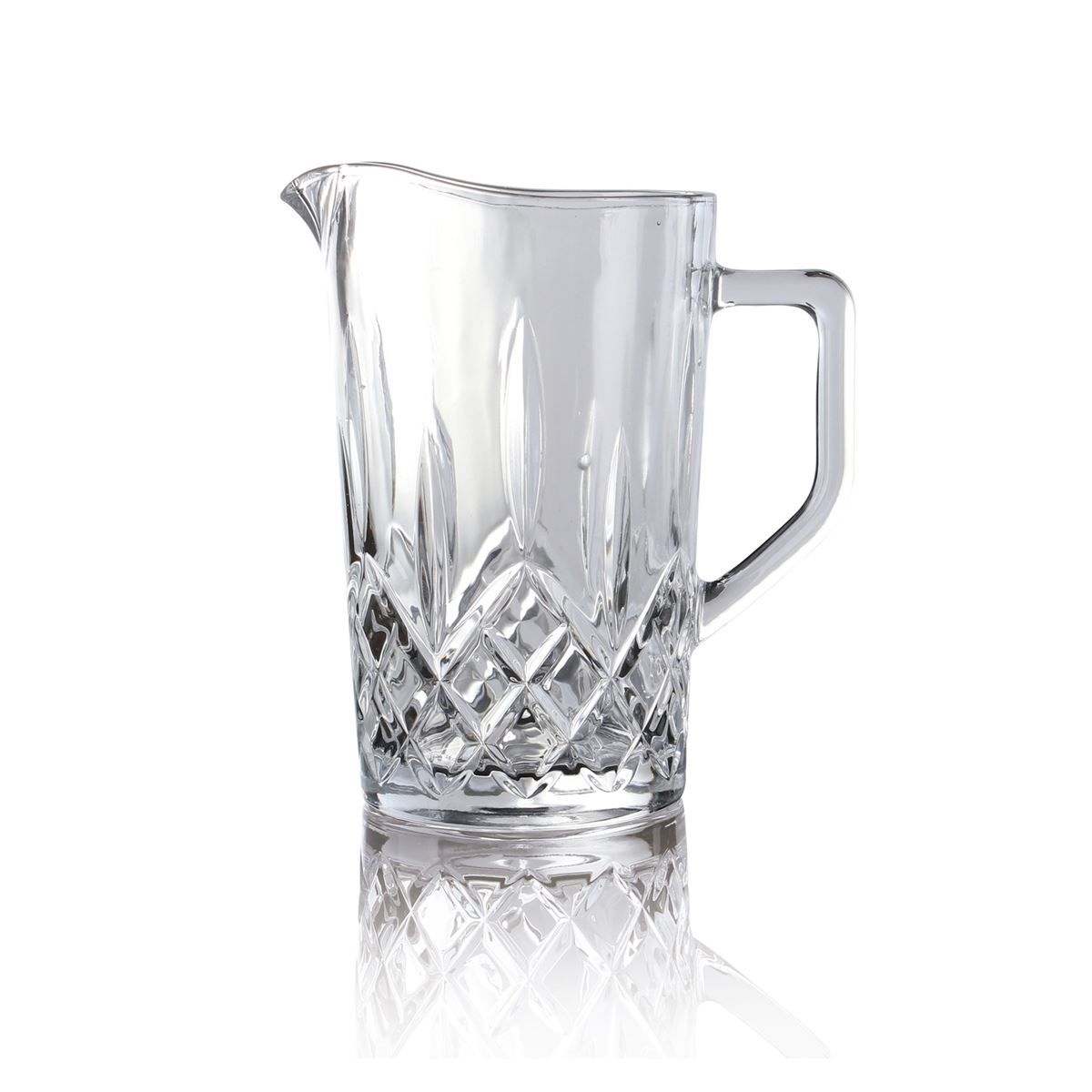 Caraffe: Glaskrug mit Henkel HARVEY 1.2 Liter – Nuovo e nell'imballaggio originale da Wettingen venduto da kochshop