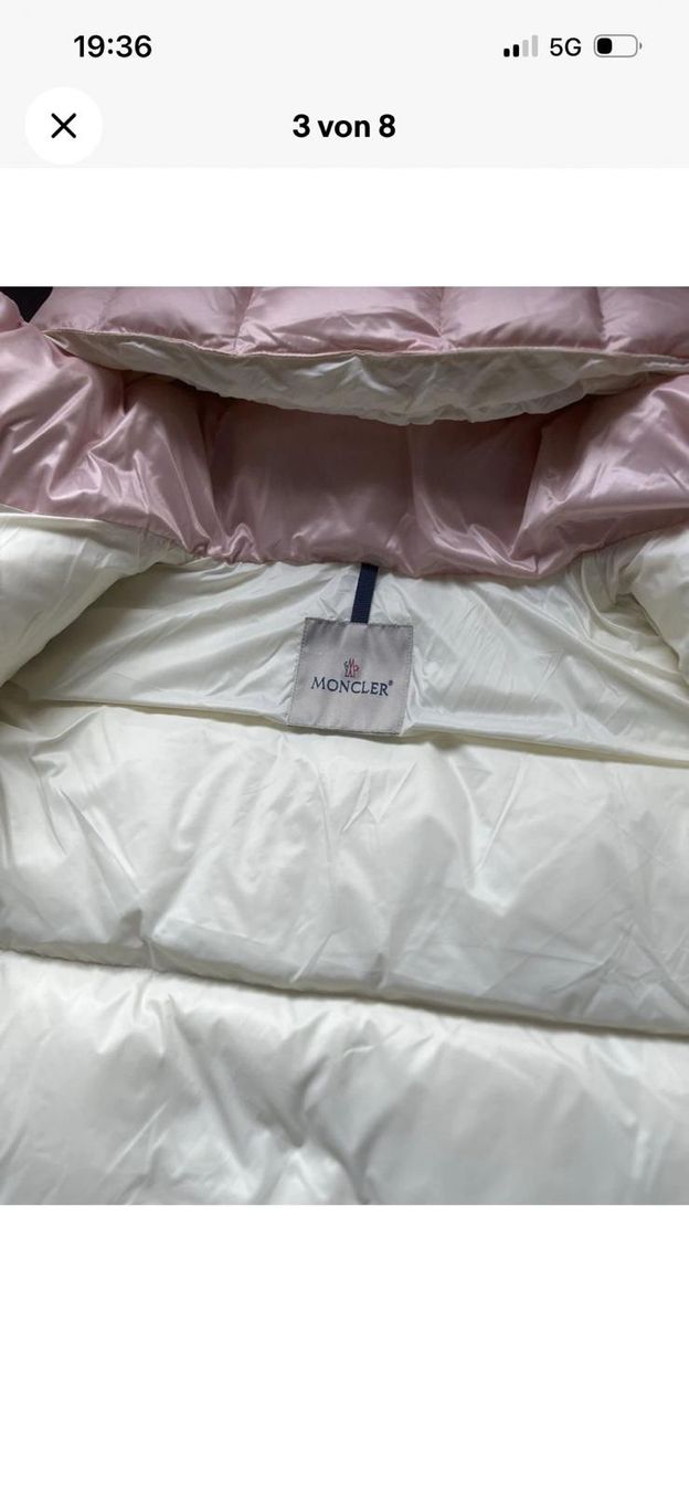 Moncler Giacche: Neu Moncler Daune Jacke  Rosa S – Nuovo (secondo la descrizione) da Zumikon venduto da Stefan3535 2