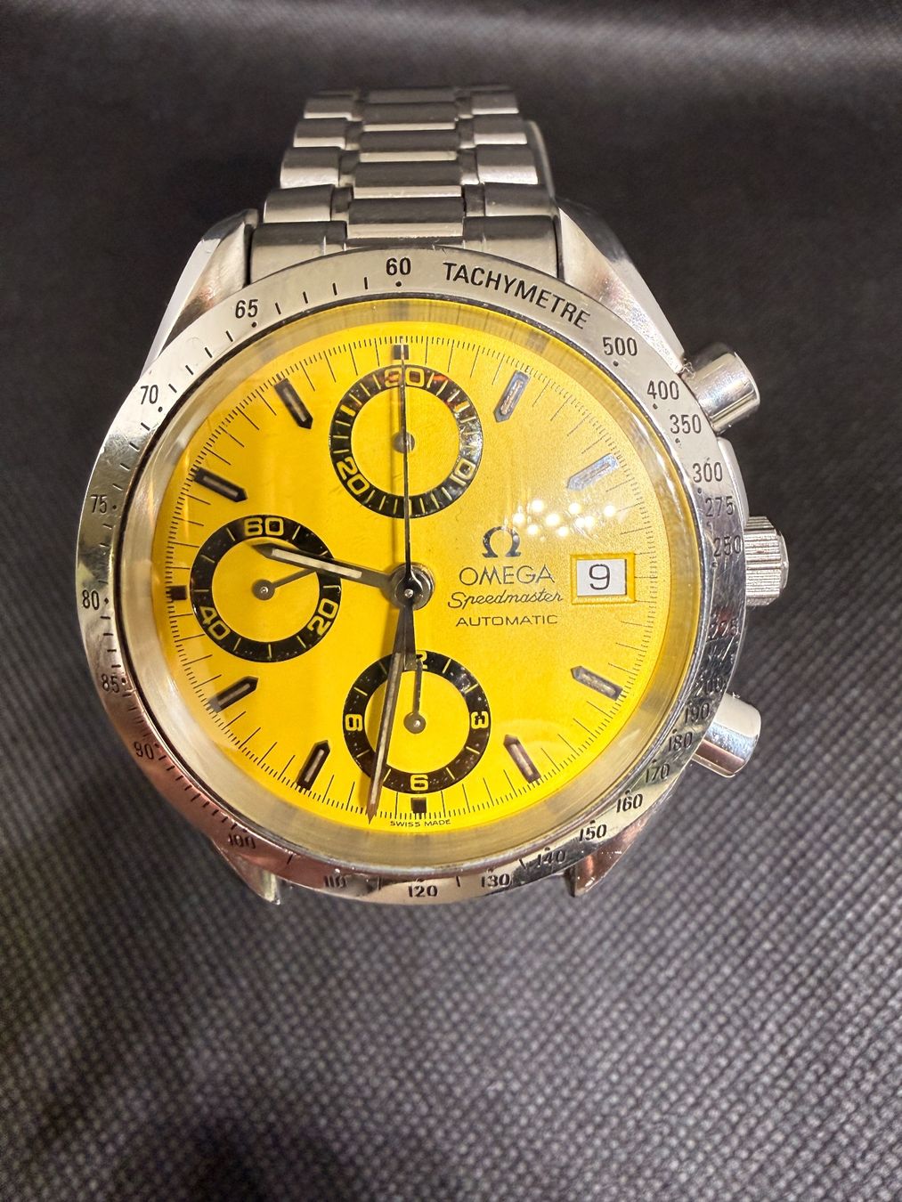 Omega Montres: Omega Speedmaster date Automatic 3511.12 – D'occasion à Rümlang par GoodBuyGuyGmbH