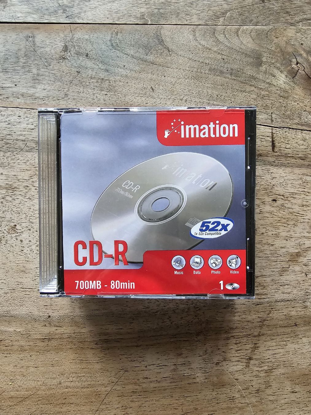 CD & DVD-Rohlinge: CD-R Rohlinge Imation, 700MB, 9 Stück – Neu (gemäss Beschreibung) aus Wald ZH von Grappe