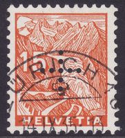 Verwaltungsmarke SBK-Nr. 4 (Eingelochtes Kreuz 1935-1937)