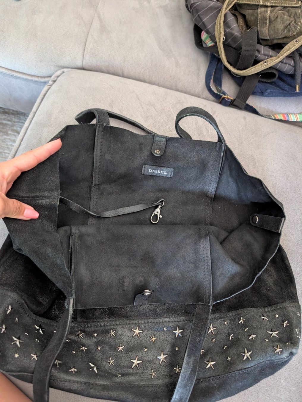 Diesel Borse: Sac de marque Diesel noir – Usato da Verbier venduto da gab_2klq 1