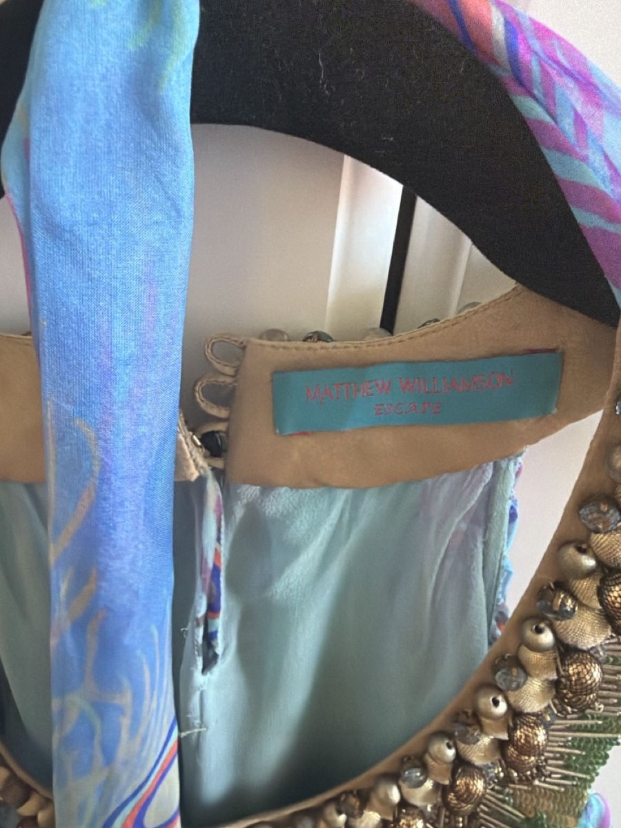 Vestiti: Matthew Williamson Dress Size UK 10 – Usato da Stallikon venduto da RTagel 4