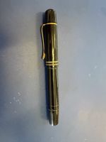 Füller Pelikan 100N 14K Goldfeder schwarz guter Zustand