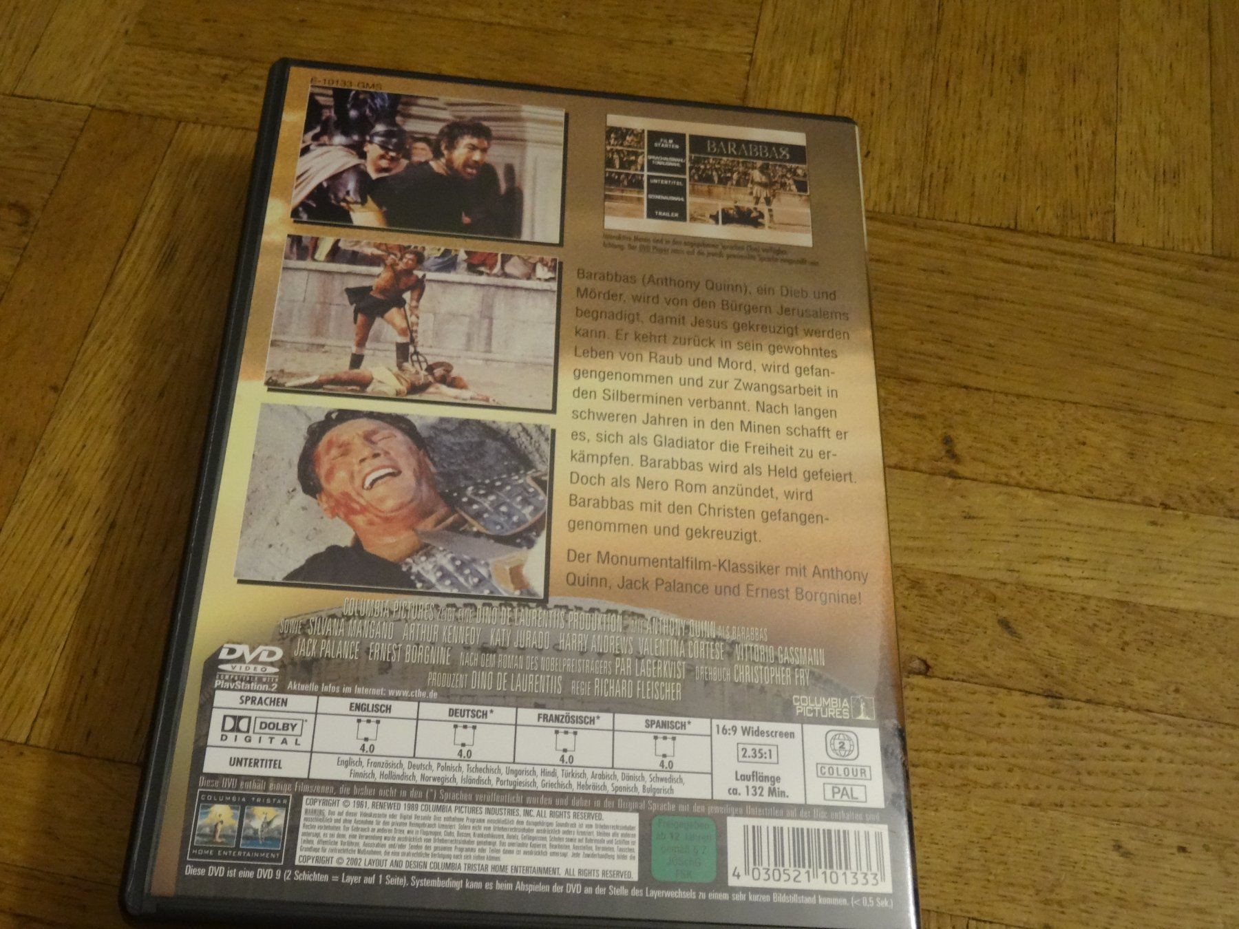 Tous les DVDs: DVD Barabbas Anthony Quinn – D'occasion à Olten par Disc-Verkauf 2