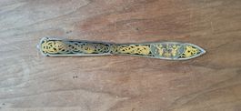 Briefmesser verzierter Griff antik