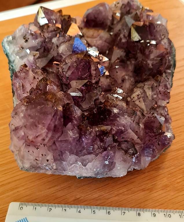 Pietre preziose: Amethyst Druse 12x19cm – Usato da Arlesheim venduto da Birke007 4