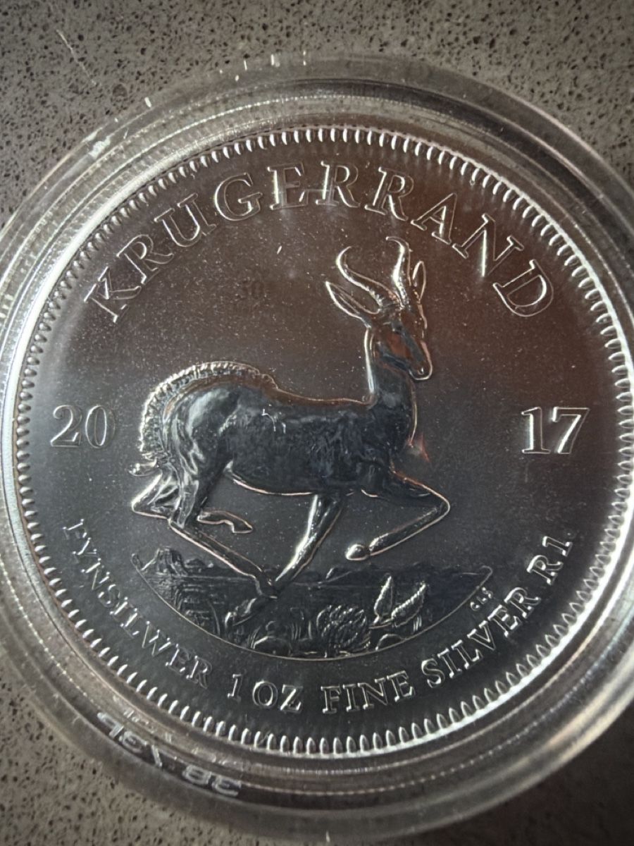 Tutti le monete: 2 oz Krugerrand Silver 2017 PP (50th Anniversary) – Nuovo (secondo la descrizione) da schaffhausen venduto da Blumo3000