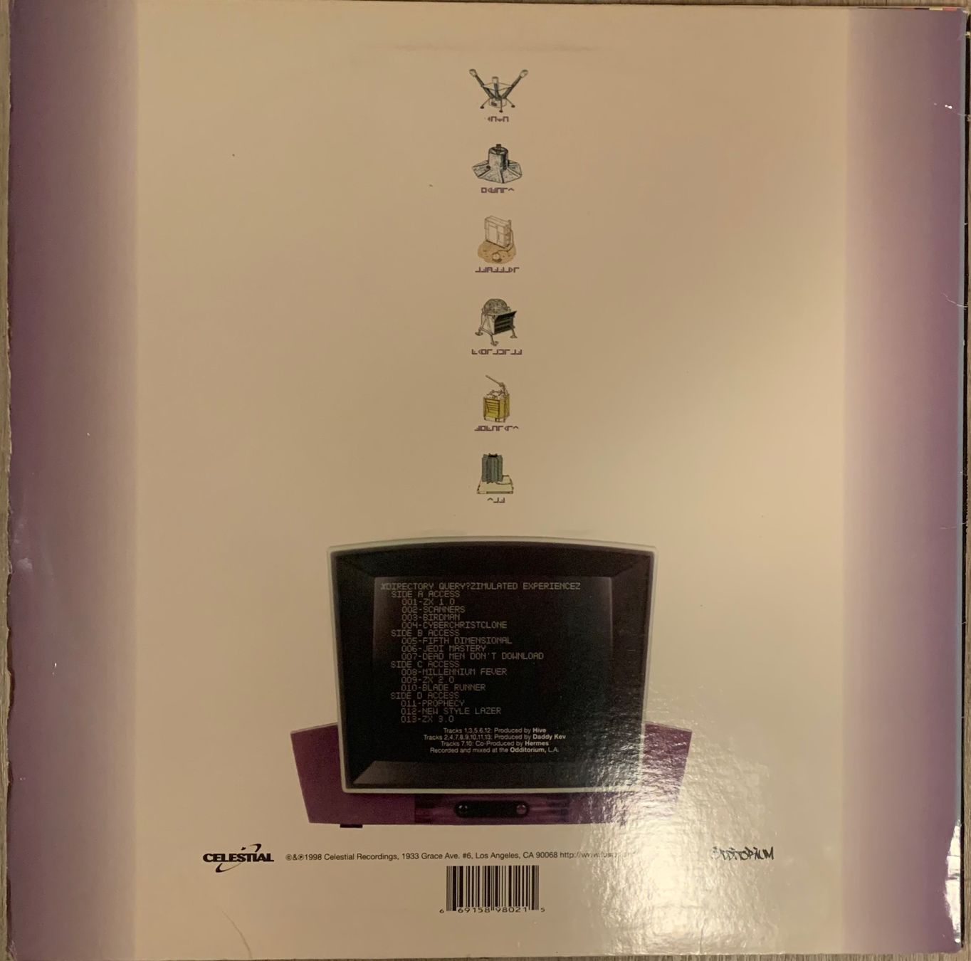 Schallplatten: PHOENIX ORION - Zimulated Experiencez D-Lp 1998 – Gebraucht aus Mühlethal von superfast78 1