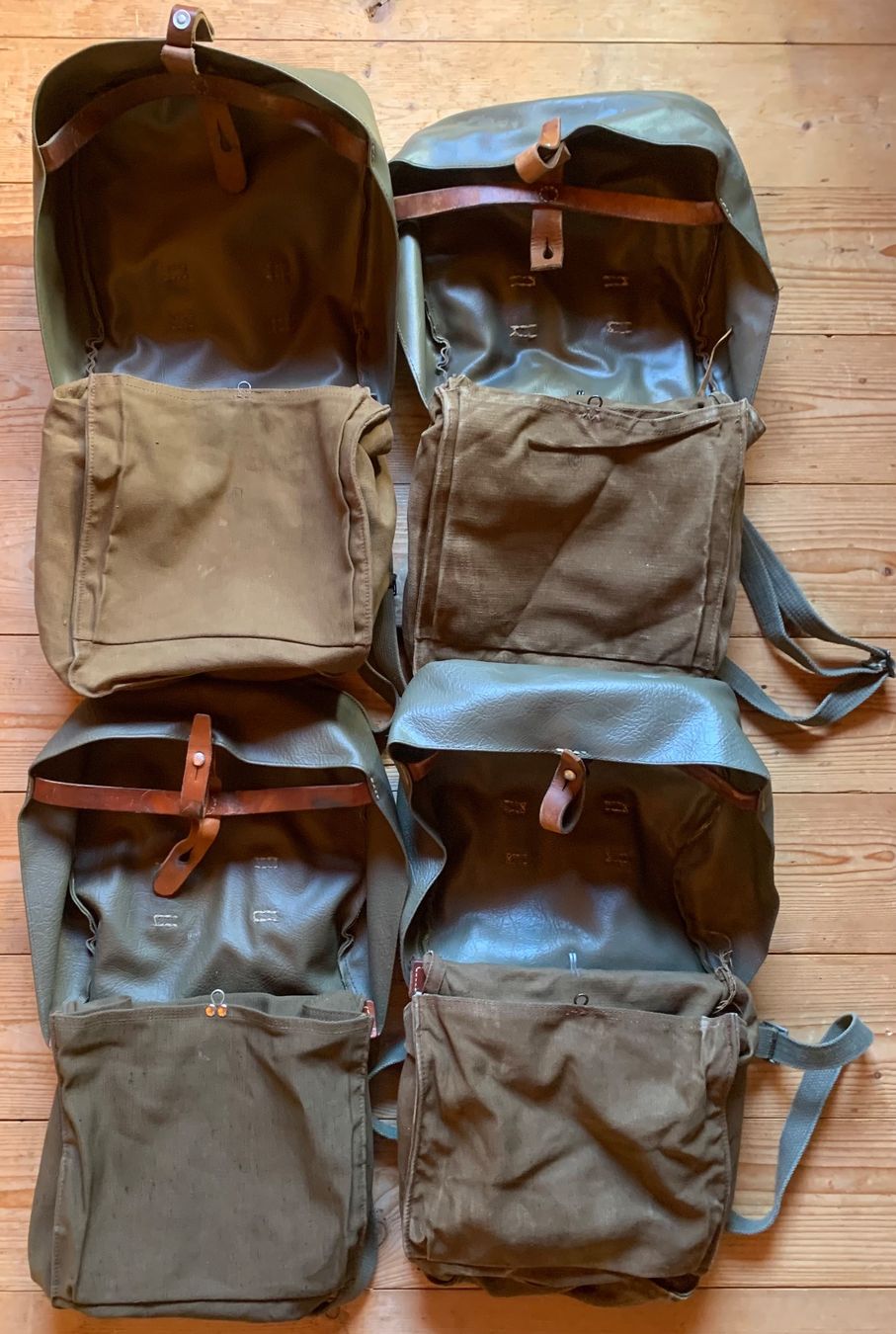 Schweizer Armee Taschen: 4 Brotsäcke der CH Armee – Gebraucht aus Goldingen von Bergler012 2