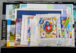 +CH-SONDERMARKEN-LOT 18 VERSCHIEDENE BLOCKS ERSTTAG+ AB 1.-