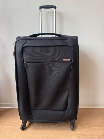 Samsonite Weichschalenkoffer mit Dehnfalte schwarz 68x47x28