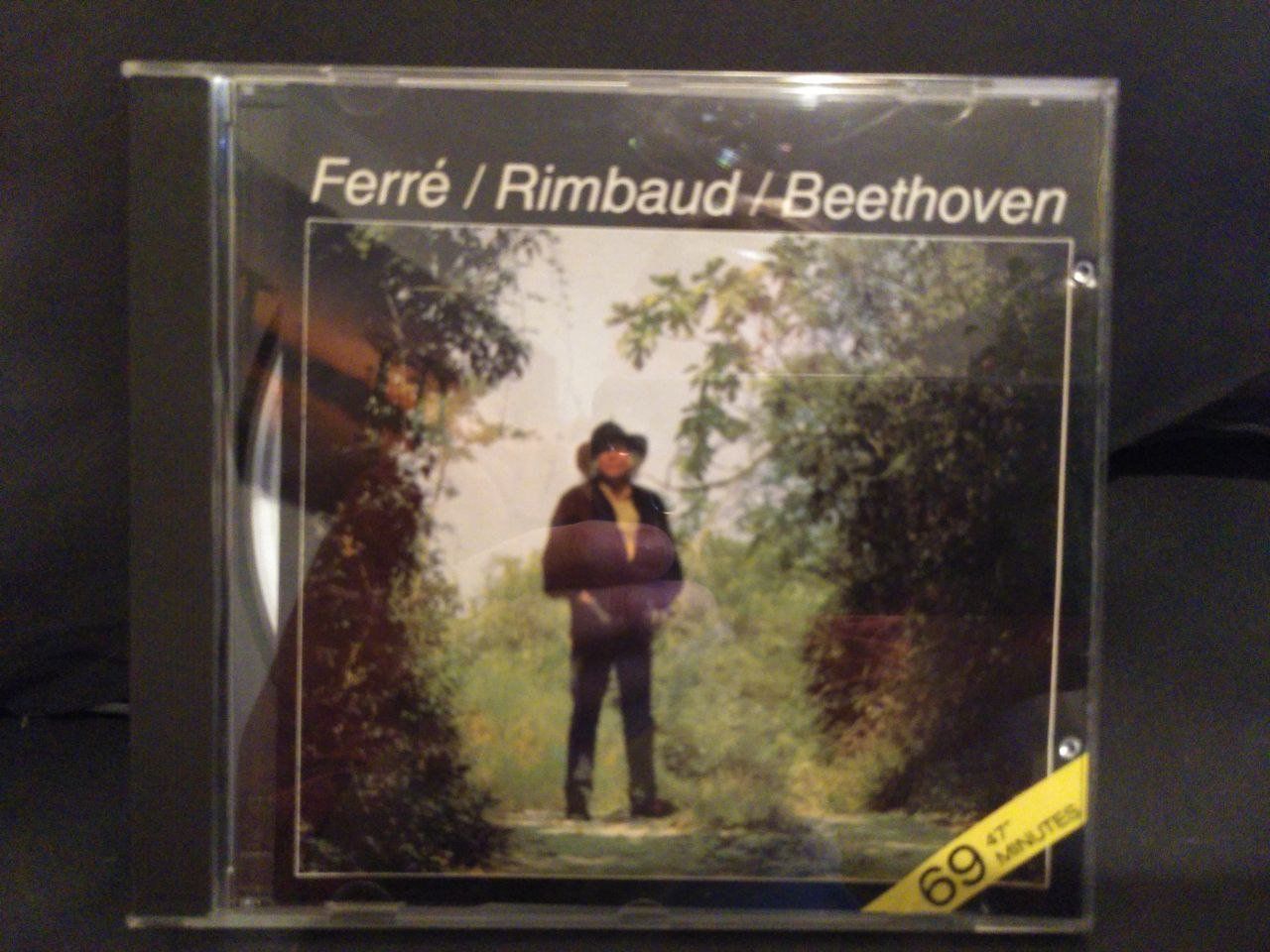 CD: Léo Ferré Rimbaud/Beethoven – Usato da Plan-les-Ouates venduto da jyg_bts5