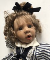 Künstler-/Sammlerpuppe Mädchen  Vintage