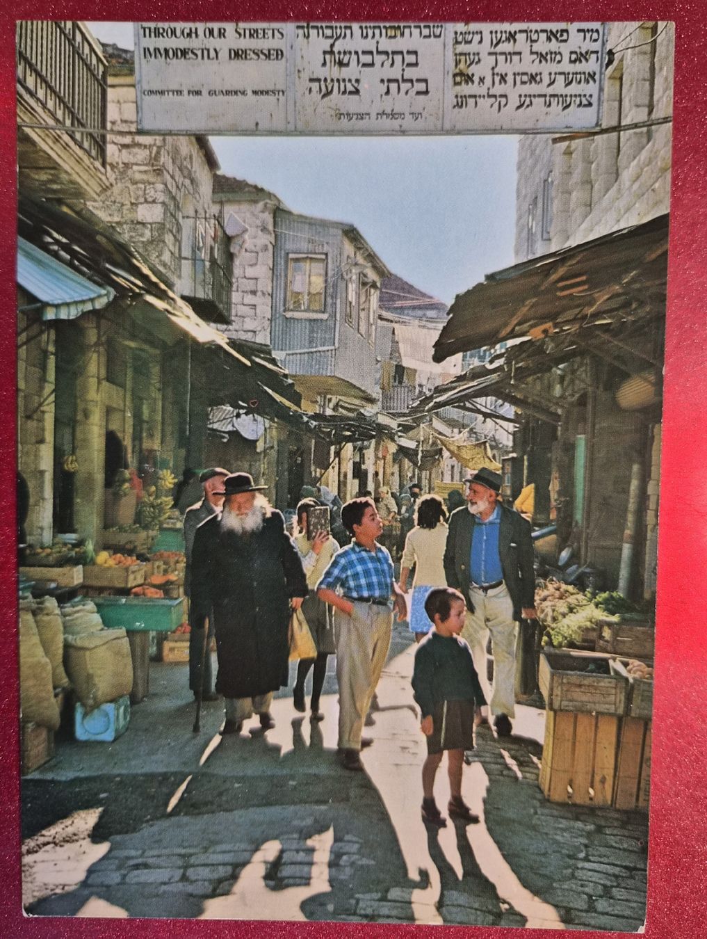 Cartoline postali: Jerusalem At Mea Shearim Quarter top – Nuovo (secondo la descrizione) da Melchnau venduto da Arthurius