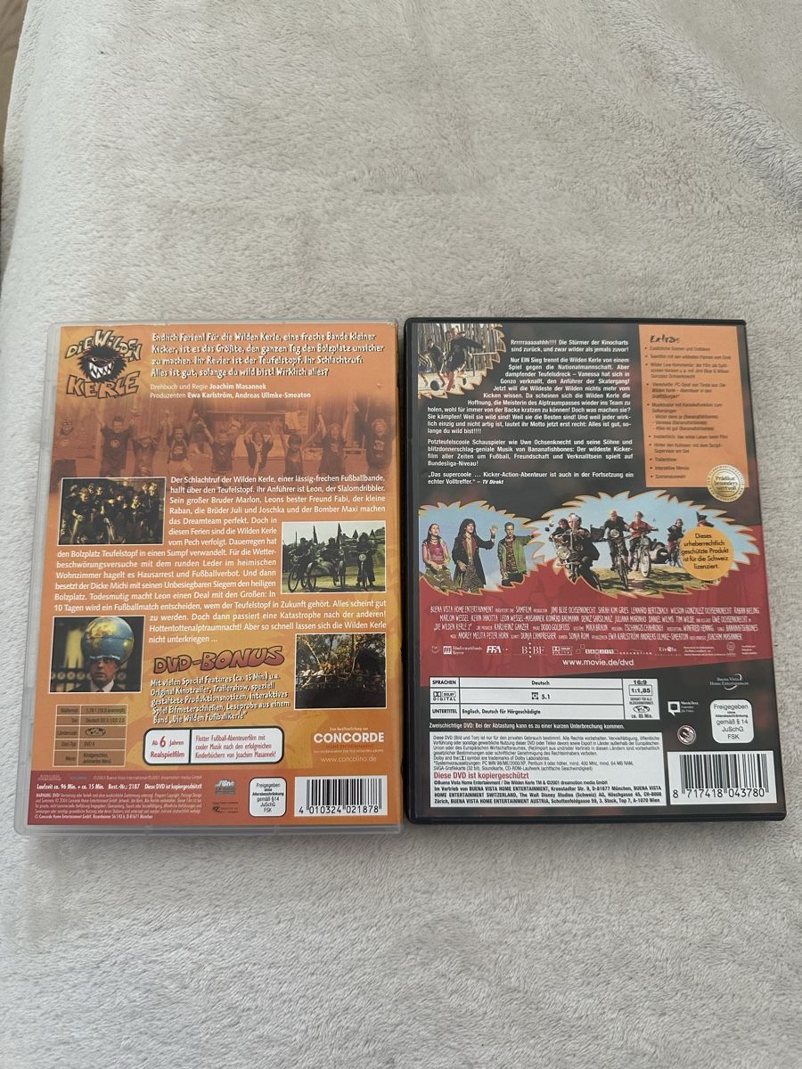 Tutti i DVDs: DVDs - Die wilden Kerle 1 & 2 – Usato da Emmenbrücke venduto da MNE98 1