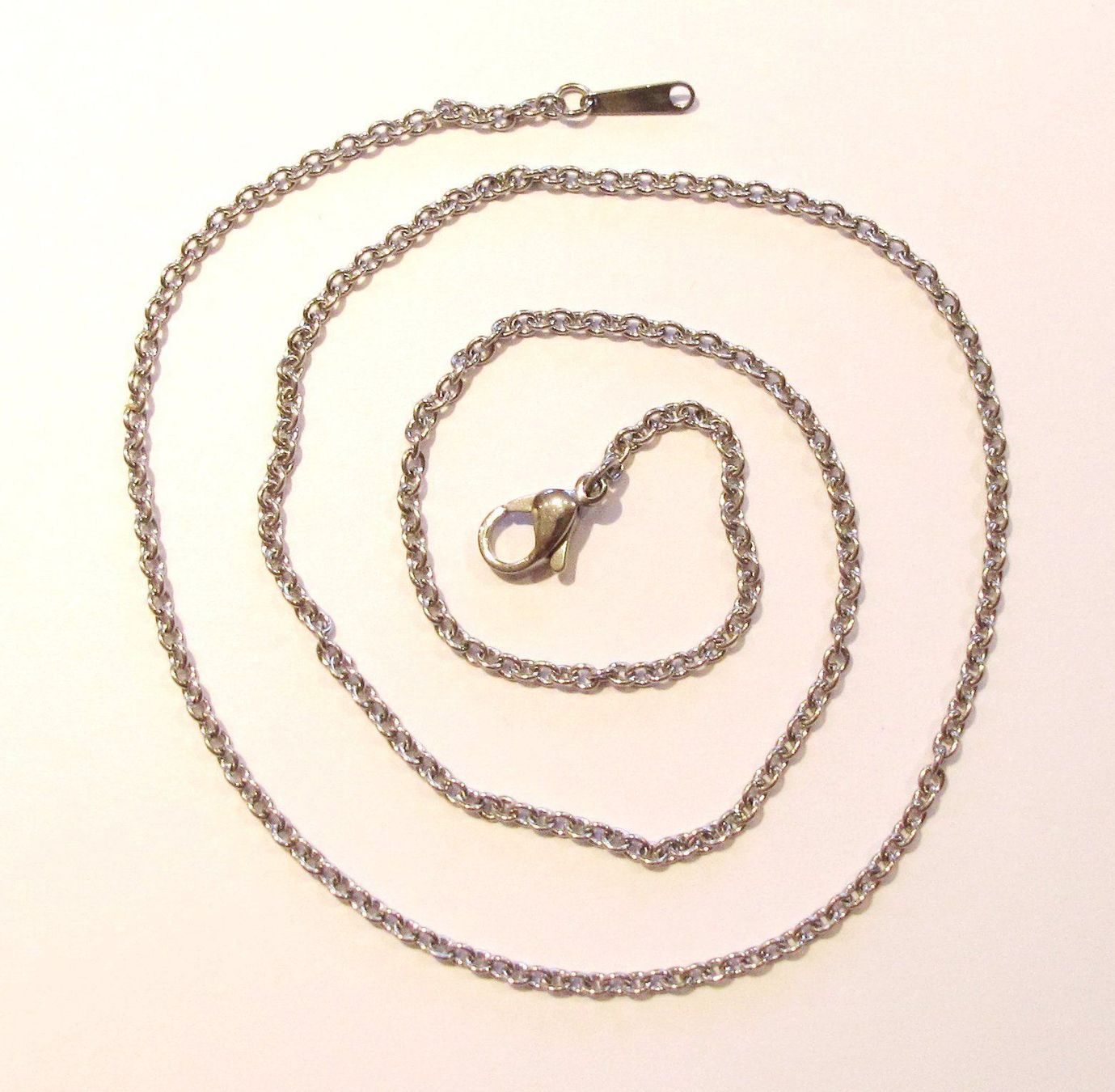 Catenine: Aktion Kette Chromstahl 50cm Ketteli – Nuovo (secondo la descrizione) da Schwanden GL venduto da UHRKNALL