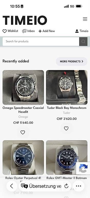 Rolex Orologi: Rolex Datejust 41 Blau ab Service – Usato da Zürich venduto da timeio-swapwatch 8