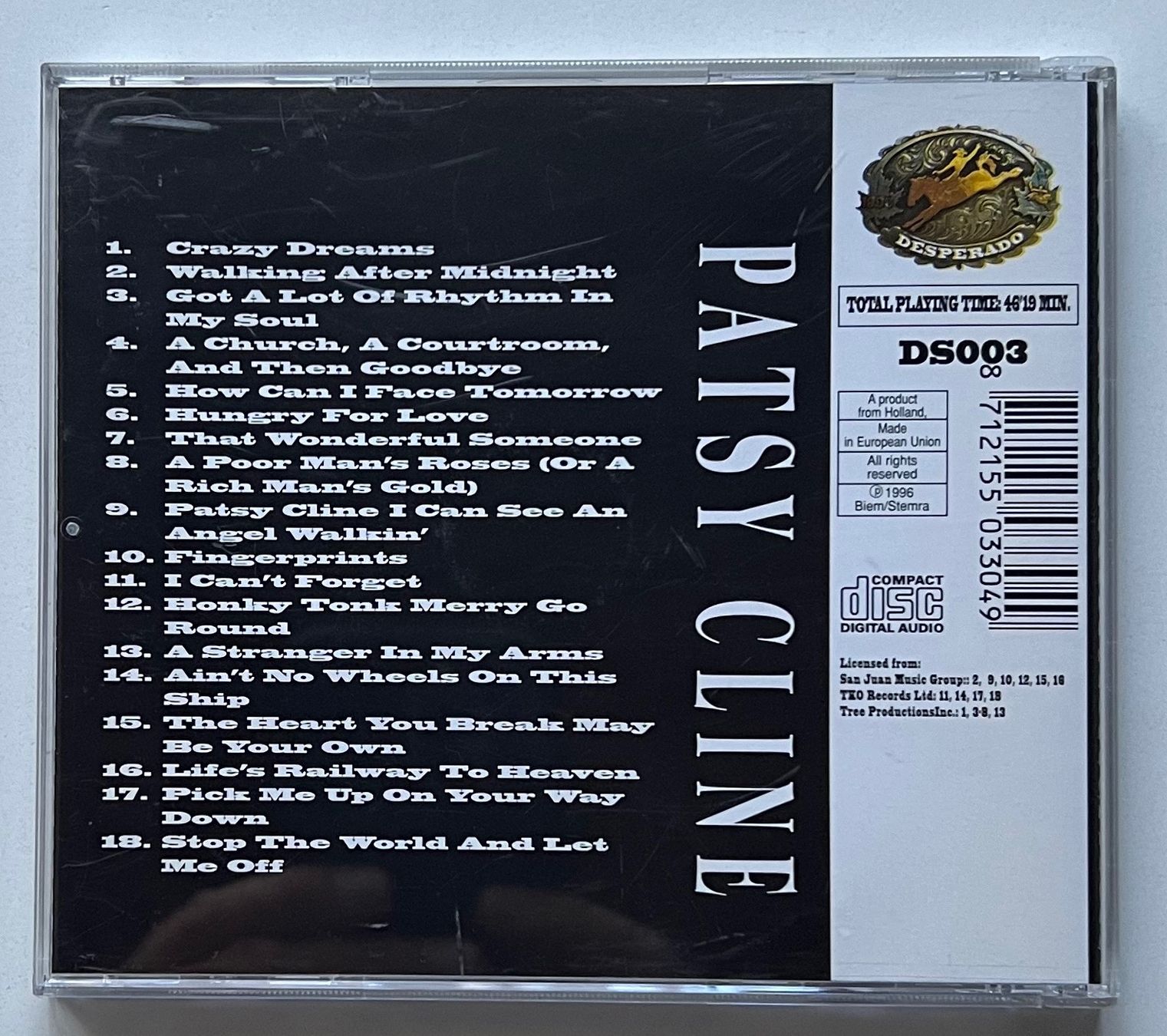 CDs: Patsy Cline / I Can't Forget – Gebraucht aus Näfels von rottabi 1