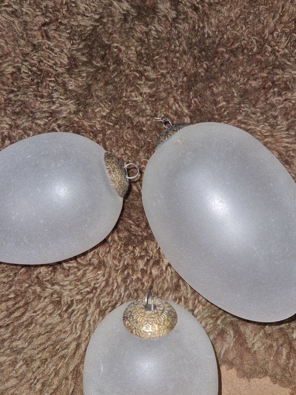 Tutte le decorazioni: 3er Set Matte Glasostereier – Nuovo (secondo la descrizione) da Münsingen venduto da Cuci31 3